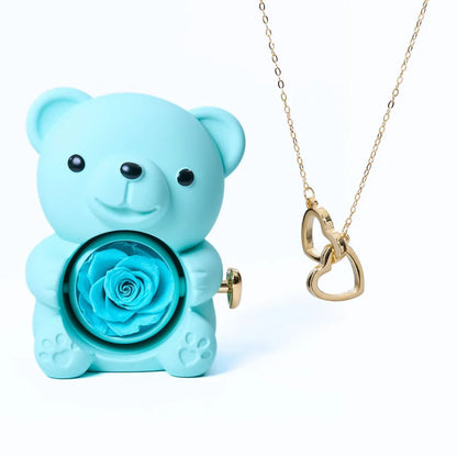 Milona™ Oso Eterno y Collar Personalizado